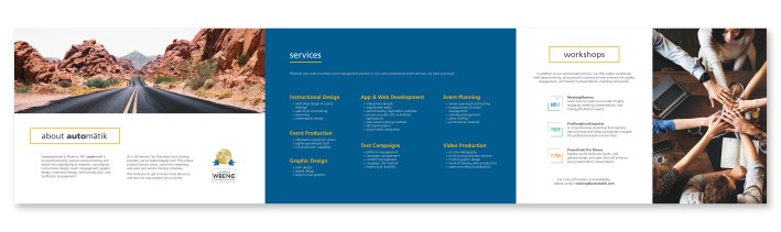 automatik brochure copy